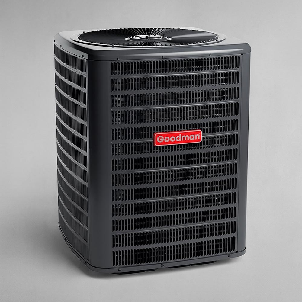Goodman 4 Ton Air Conditioner Condenser – Model GLXS4BA4810 – 14.3 SEER2 R-32 – For Sale in Houston and Humble TX