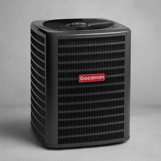 Goodman 2 Ton Air Conditioner Condenser – Model GLXS4BA2410 – 14.3 SEER2 R-32 – For Sale in Houston and Humble TX