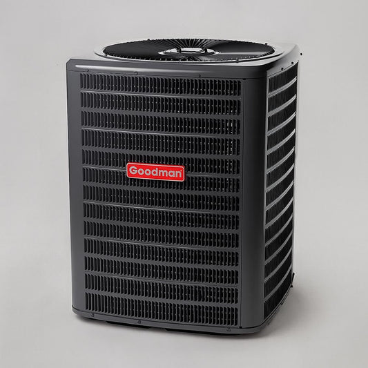 Goodman 2 Ton Air Conditioner Condenser – Model GLXS5BA2410 – 15.2 SEER2 R-32 – For Sale in Houston and Humble TX