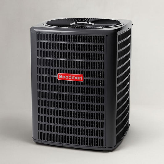 Goodman 3.5 Ton Air Conditioner Condenser – Model GLXS5BA4210 – 15.2 SEER2 R-32 – For Sale in Houston and Humble TX