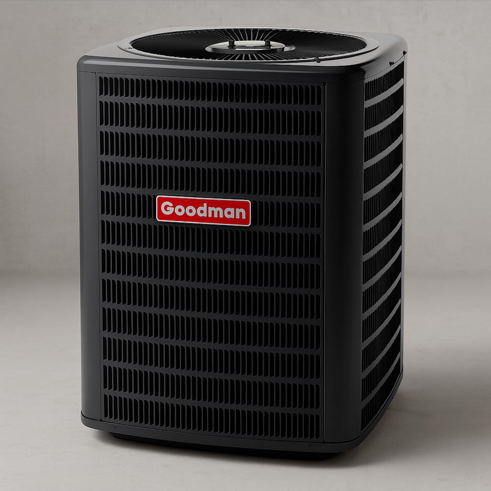 Goodman 5 Ton Air Conditioner Condenser – Model GLZS5BA6010 – 15.2 SEER2 R-32 – For Sale in Houston and Humble TX