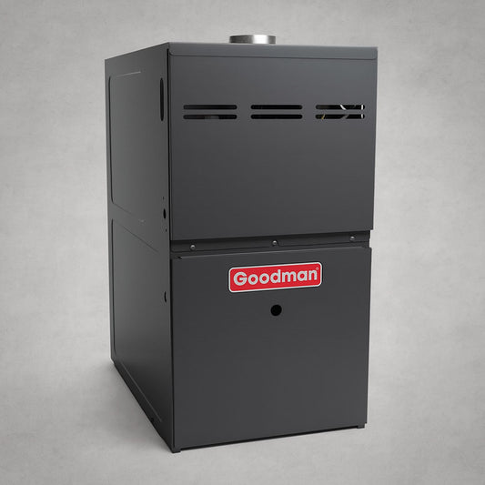 Goodman 100,000 BTU Gas Furnace – Model GR9S801005CN – 80% AFUE – Multi-Speed ECM – Upflow/Horizontal – For Sale in Houston and Humble TX